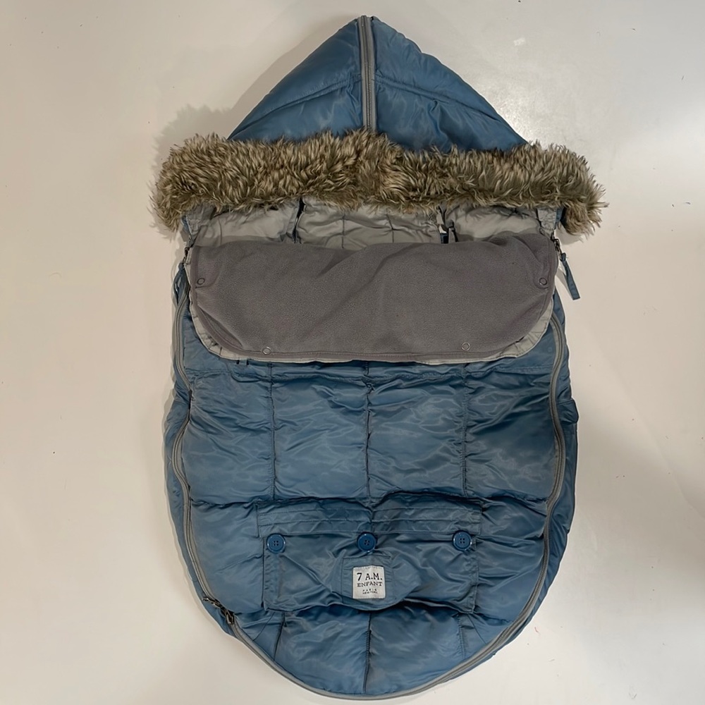 7 A.M. Enfant bunting for car seat and stroller